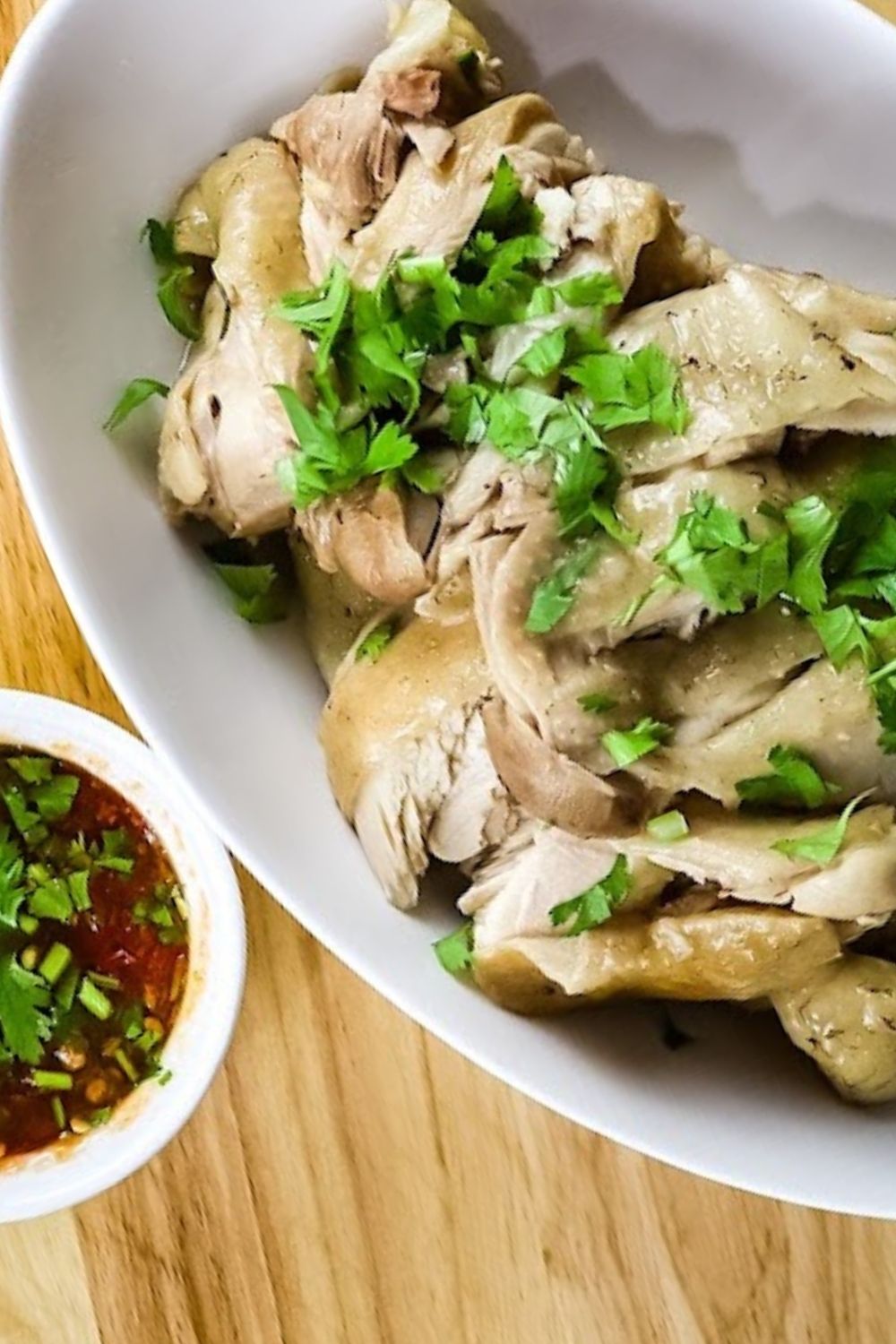 Boiled Chicken with Fish Sauce